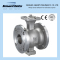 SMT Notch Flanged End Ball Valve Pneumatic Actuator